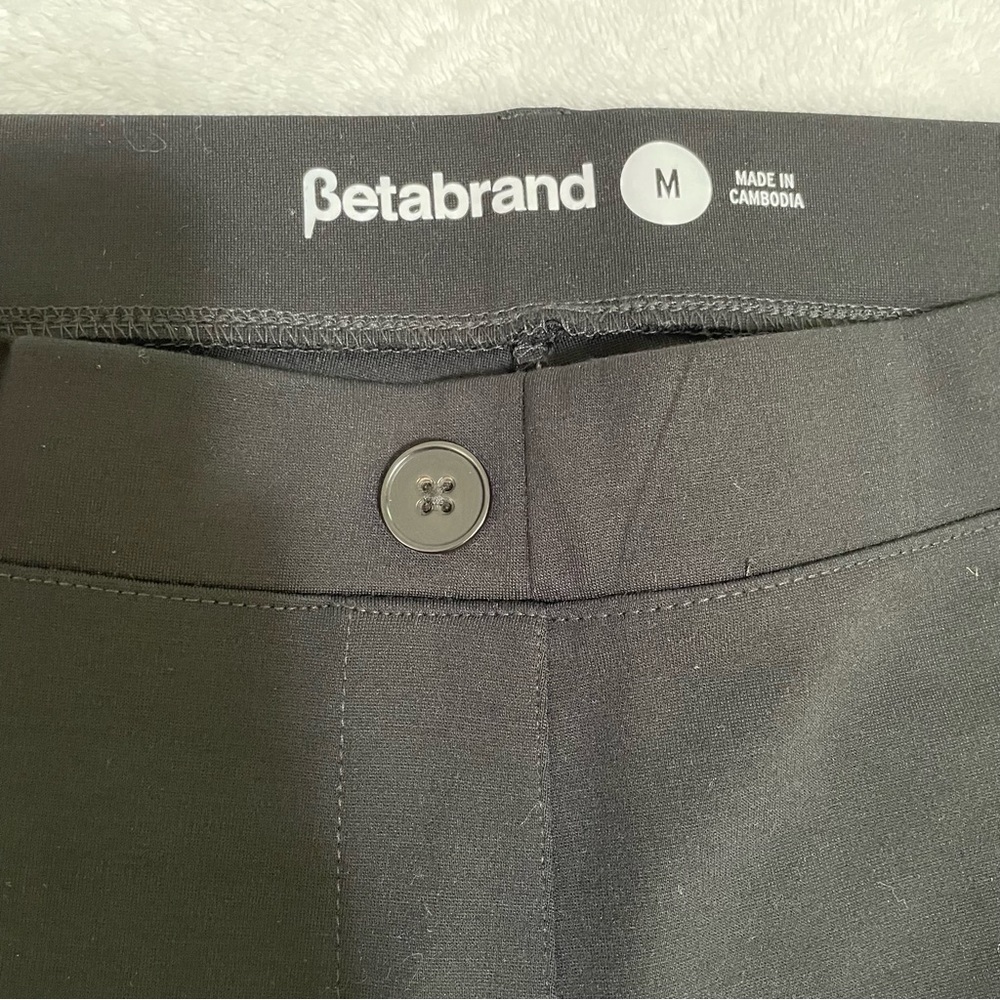 Betabrand Straight-Leg Classic Dress Pant Yoga Pant - Picture 3 of 8